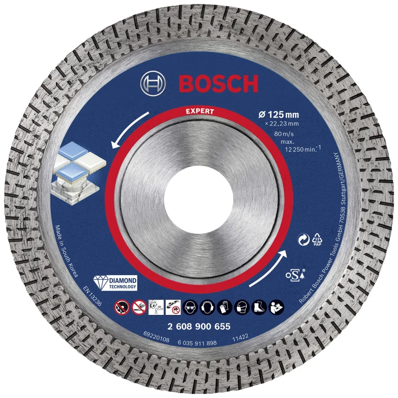 BOSCH Best for Hard Ceramic 125x22mm