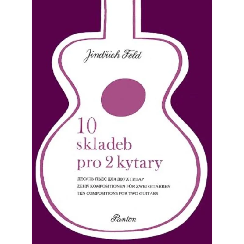 Schott Music Panton Deset skladeb pro dvě kytary