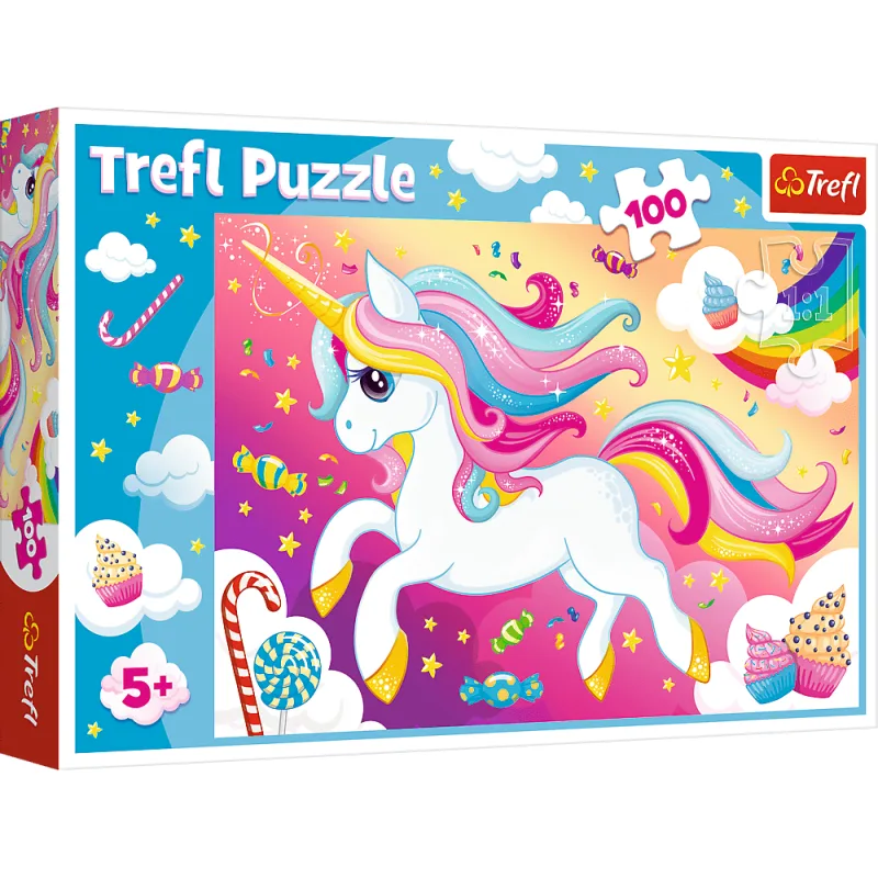 Trefl Puzzle Sladký jednorožec 100 dielikov