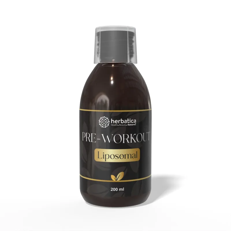 Herbatica Lipozomálny PRE-WORKOUT - 200 ml -