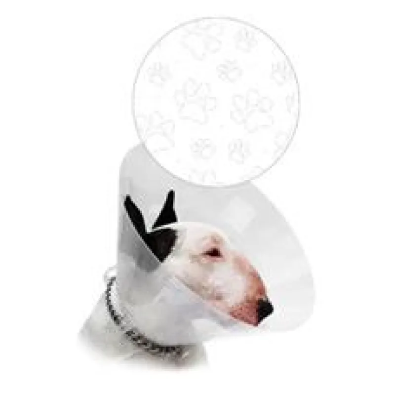 Límec ochranný CVET transparent - vzor tlapky 20cm 1ks