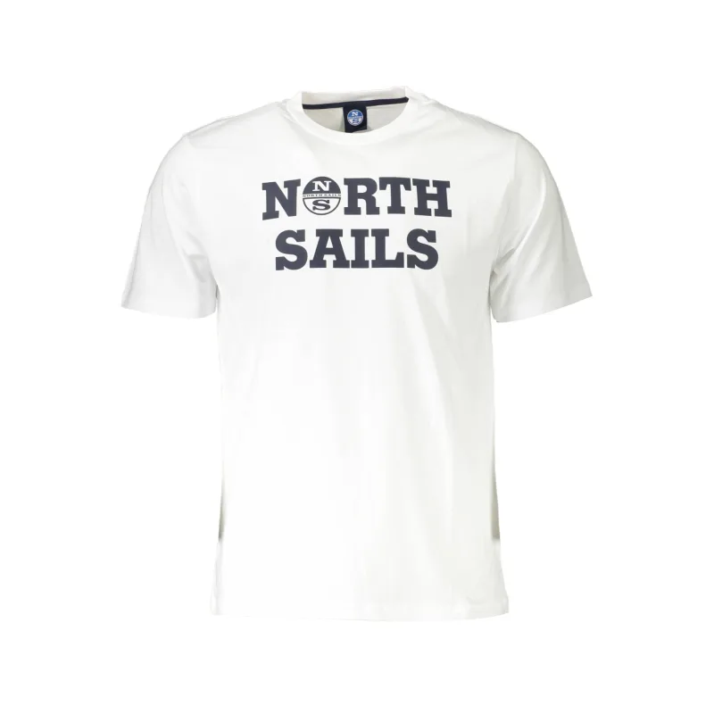 Pánske Tričko s krátkym rukávom NORTH SAILS - Biela Farba: Biela, Veľkosť: XL