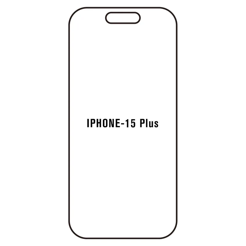 Sunshine iPhone 15 Plus Predná Hydrogél ochranná fólia Strih: Kompatibilná s krytom 2, Typ fólie: Číra