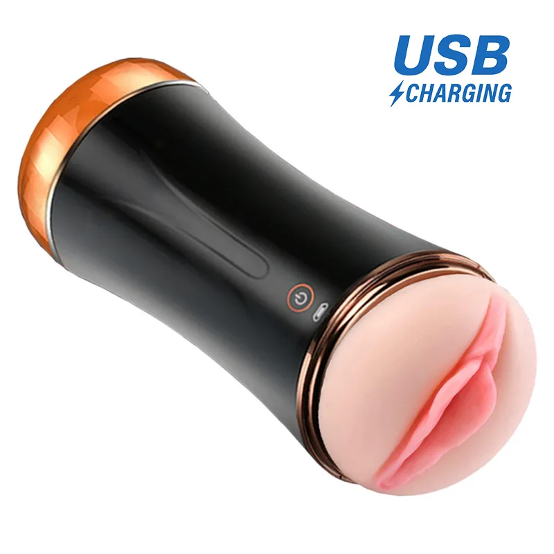 Boss Series Vibrating Masturbation Cup Double Ends II