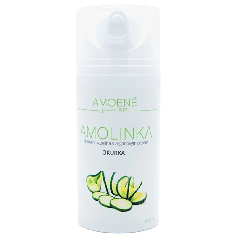 AMOENÉ AMOLINKA Luxusná vazelína s arganovým olejom 100ml - vôňa uhorka