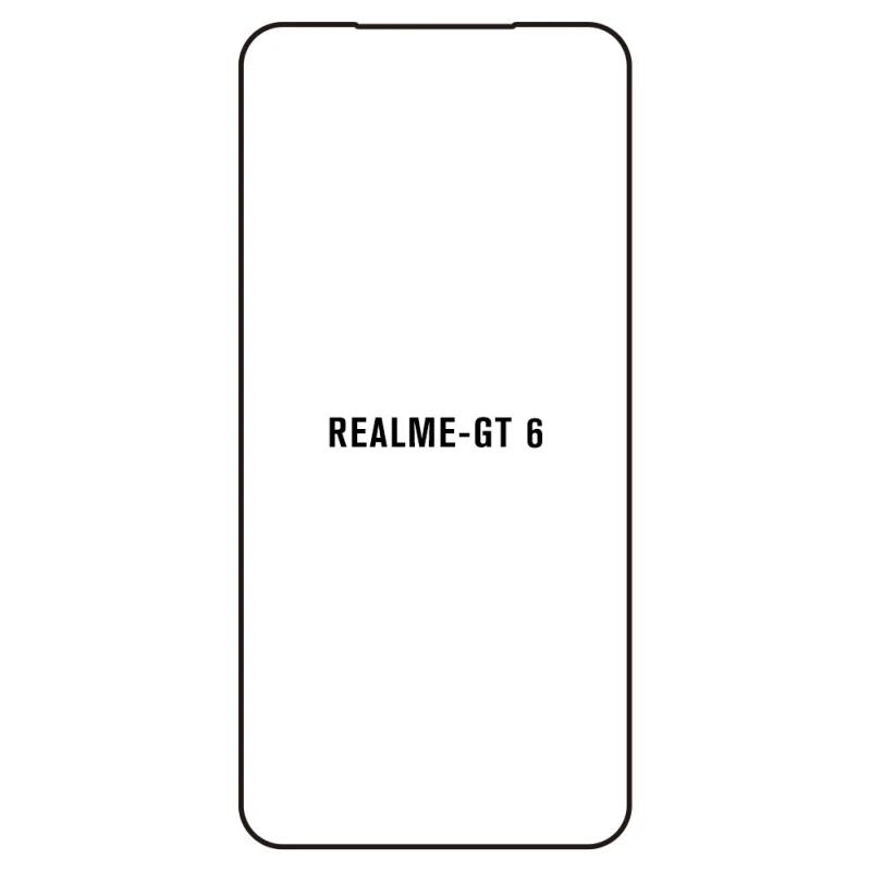 Sunshine Realme GT6 Predná Hydrogél ochranná fólia Strih: Predná 1, Typ fólie: Anti-Spy (Privacy)