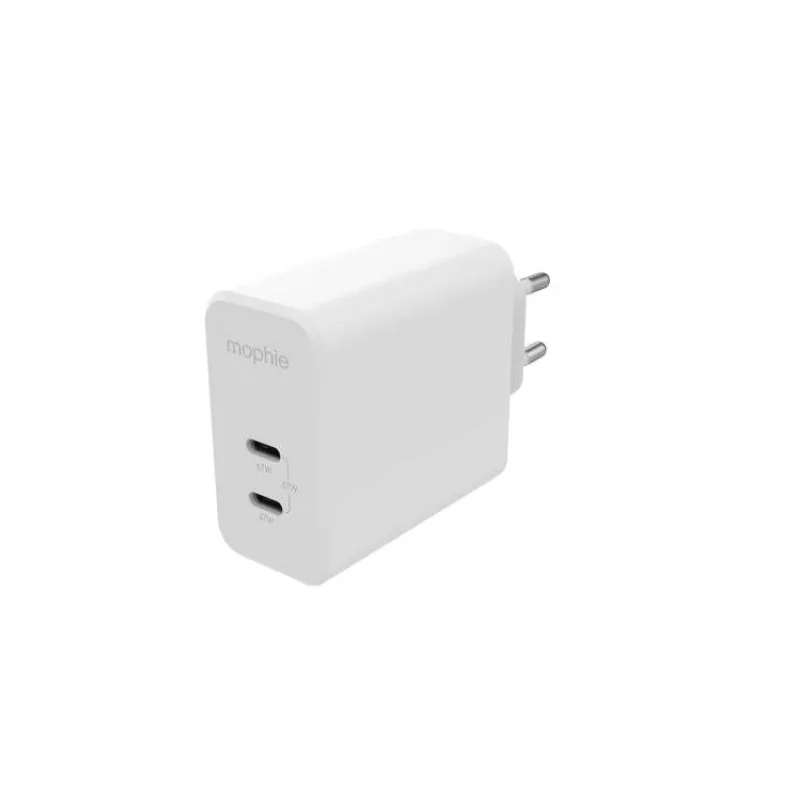 Mophie sieťový adaptér GaN, USB-C/PD - 67W - biela (409909304)
