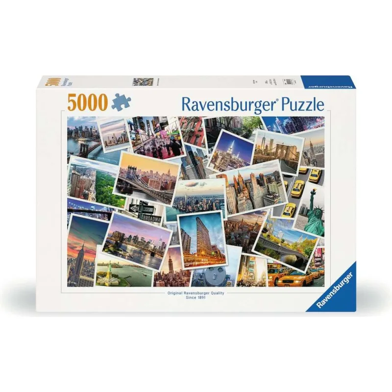 Ravensburger Puzzle New York nikdy nespí 5000 dielikov