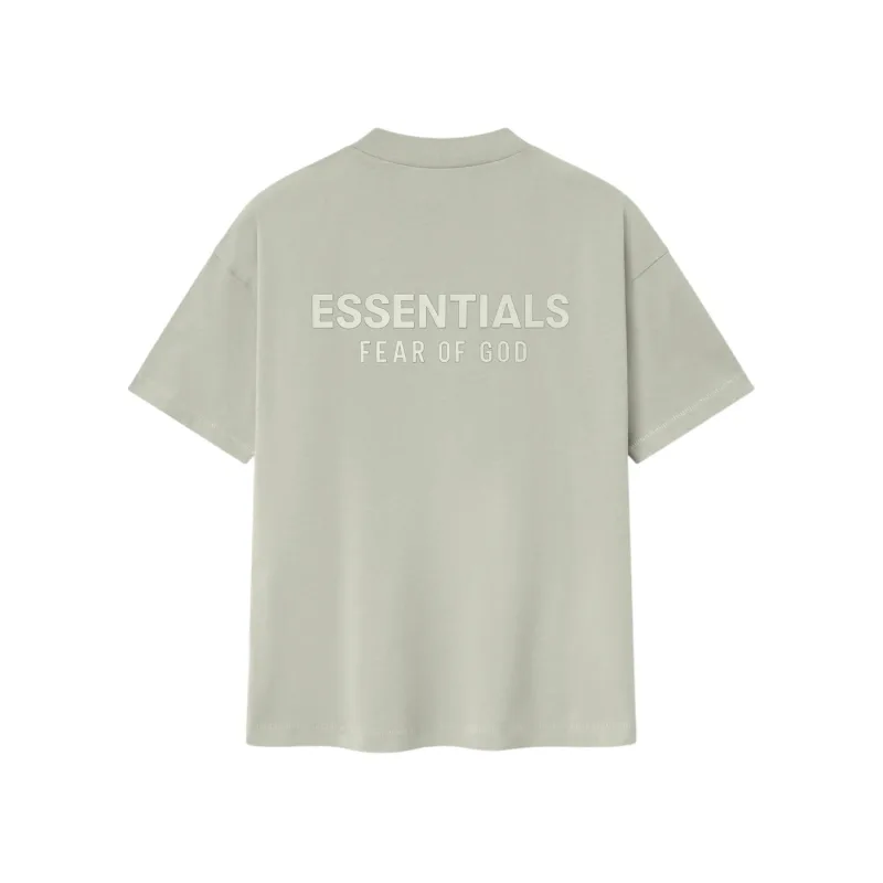 Fear of God Essentials Classic Tee Abbey Stone Green - M