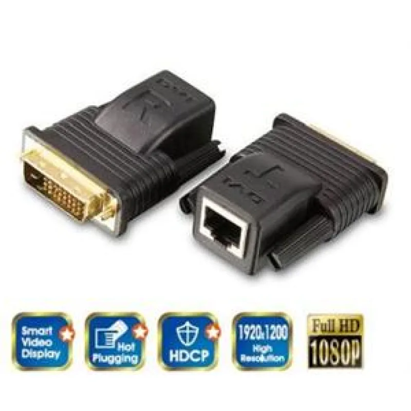 Aten DVI Cat5 Extender až na 20m VE-066