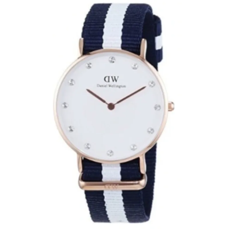 Dámske Hodinky DANIEL WELLINGTON DW00100078 34mm - biela zlatá