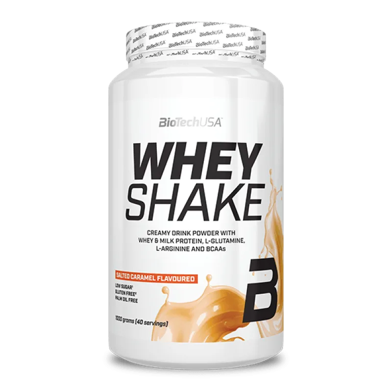 Whey Shake 1000 g - BioTech USA Príchuť: Slaný karamel