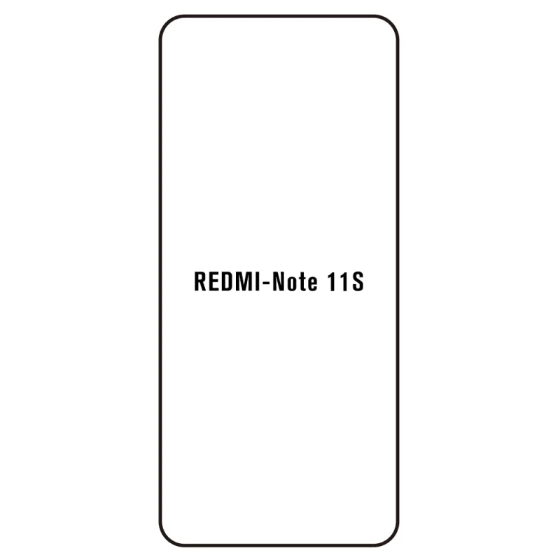 Sunshine Xiaomi Redmi Note 11S 5G Predná Hydrogél ochranná fólia Strih: Predná 1, Typ fólie: Číra