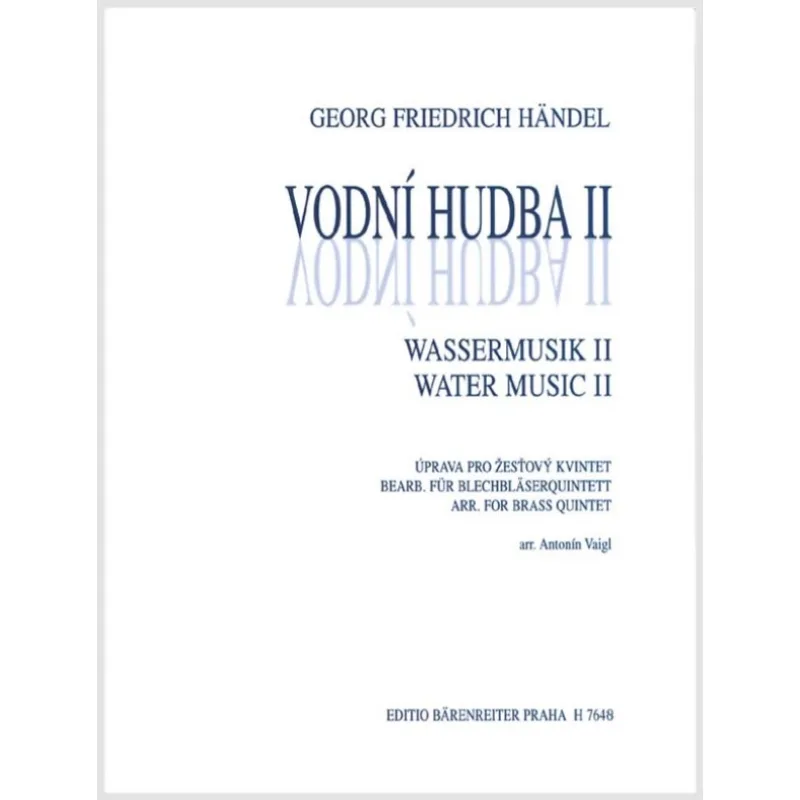 Bärenreiter Vodní hudba - suita II