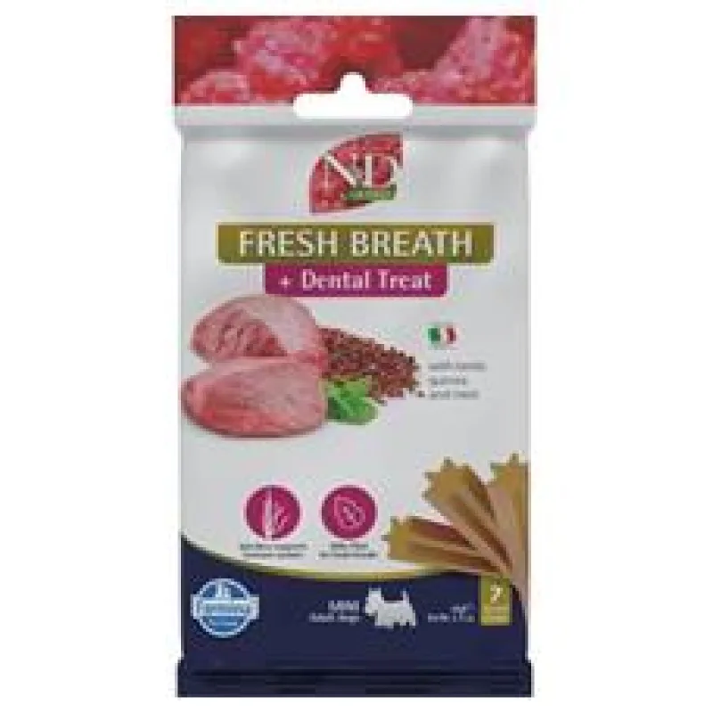 N&D QUINOA Dog Dental Snack Fresh Breath Mini 60g