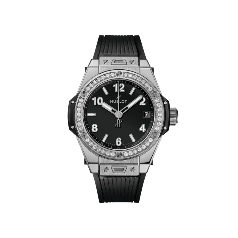 Hublot Big Bang One Click Steel Diamonds 33mm | 485.SX.1170.RX.1204 - OS