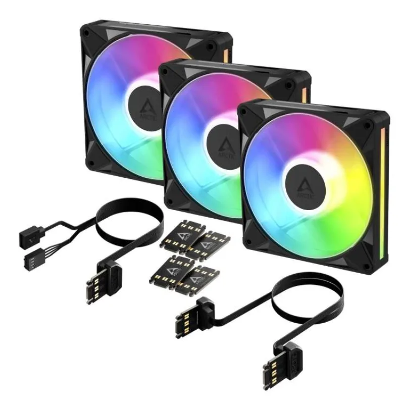 ARCTIC BioniX P14 A-RGB (Black) - 3 Pack (ACFAN00341A)