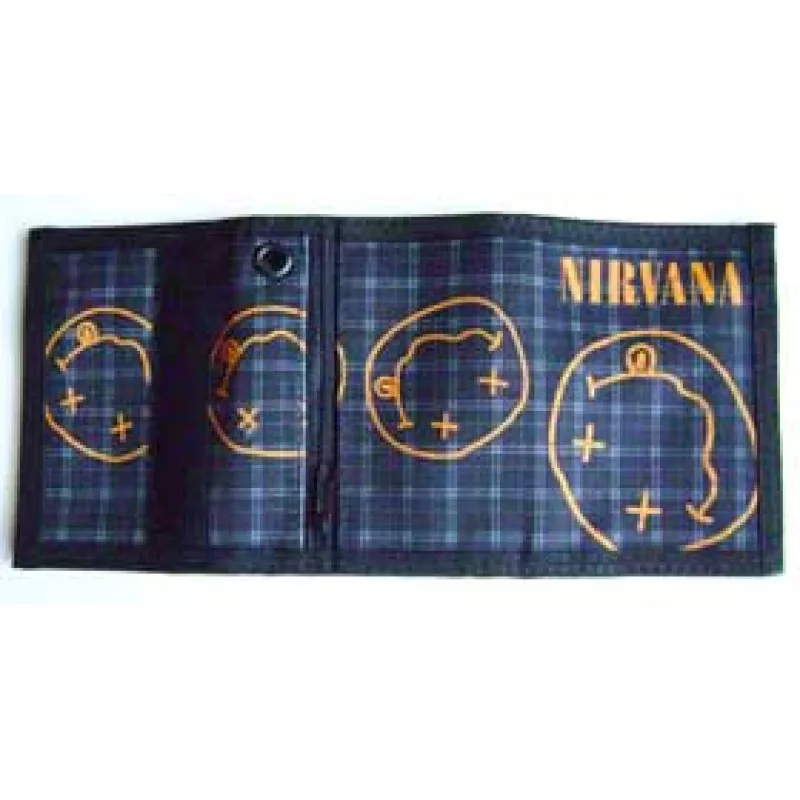 Nirvana káro Smile (peňaženka)