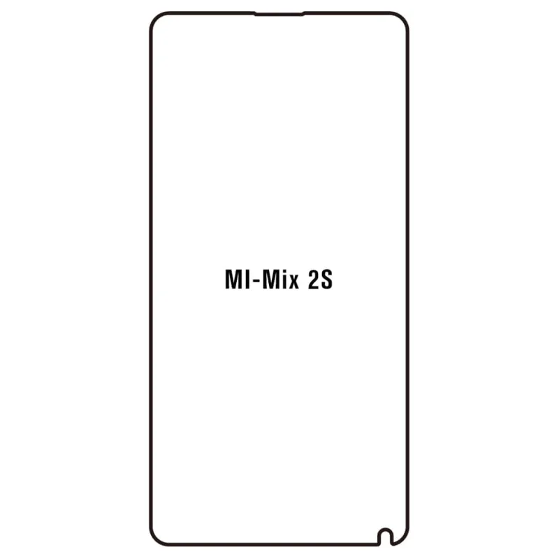 Sunshine Xiaomi Mi Mix 2S Predná Hydrogél ochranná fólia Strih: Predná 1, Typ fólie: Anti-Spy (Privacy)