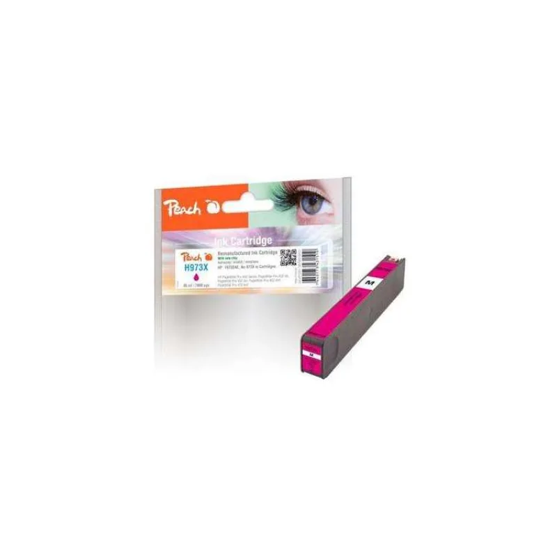 PEACH kompatibilní cartridge HP No. 973X, purpurová, F6T82AE, 85ml (319970)