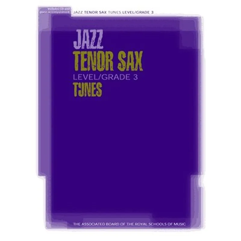 ABRSM Publishing Jazz Tenor Sax Tunes Grade 3 +CD