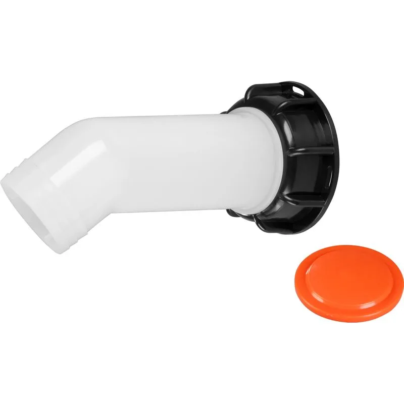 Výpust Strend Pro, predĺžovací, 145 mm, na IBC nádrž, PVC