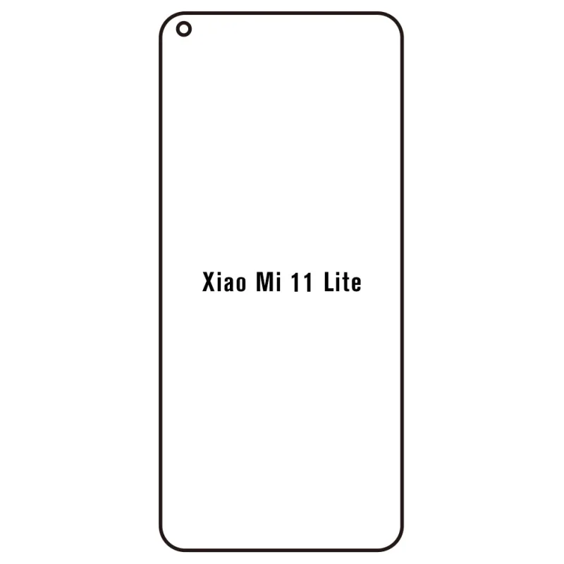 Sunshine Xiaomi 11 Lite Predná Hydrogél ochranná fólia Strih: Kompatibilná s krytom, Typ fólie: Anti-Spy (Privacy)