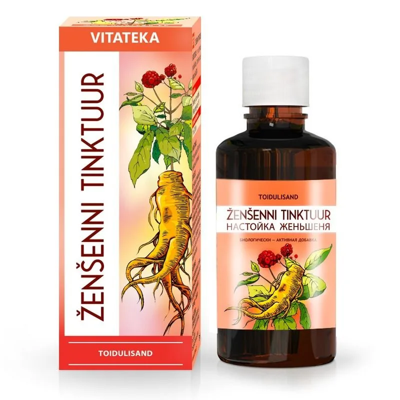 Vitateka Tinktúra z pravého ženšenu – 25 ml –