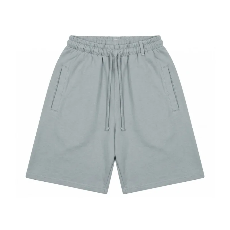 Cotton Garments Shorts 500GSM Medium Blue - M