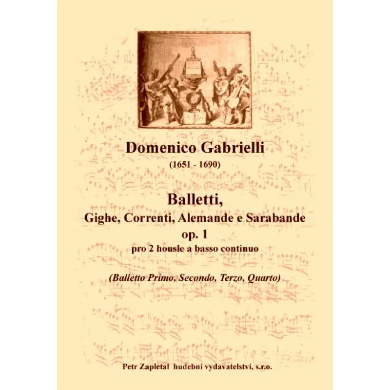 NotaNota Baletti 1 - 4 op. 1