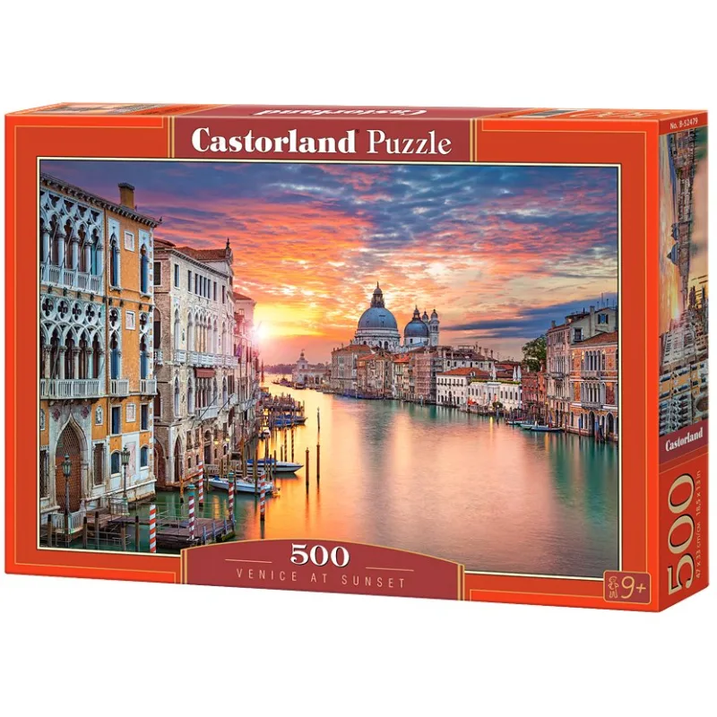 Castorland Puzzle Západ slnka v Benátkach 500 dielikov