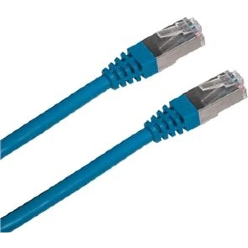 DATACOM Patchkabel S/FTP,Cat6,2xRJ45, 10m červený H6GLG10K0R