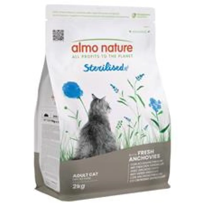 Almo Nature Holistic cat Sterilised ančovičky 400g