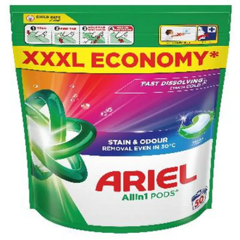 Ariel kapsule 50ks Allin1 PODS Color