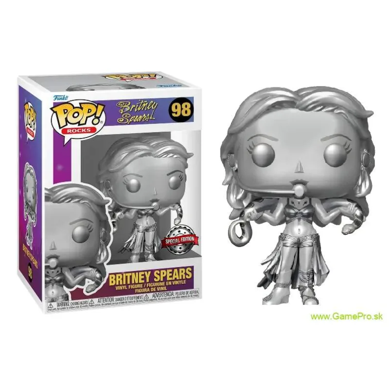 Funko POP! 98 Rocks: Britney Spears Special Edition