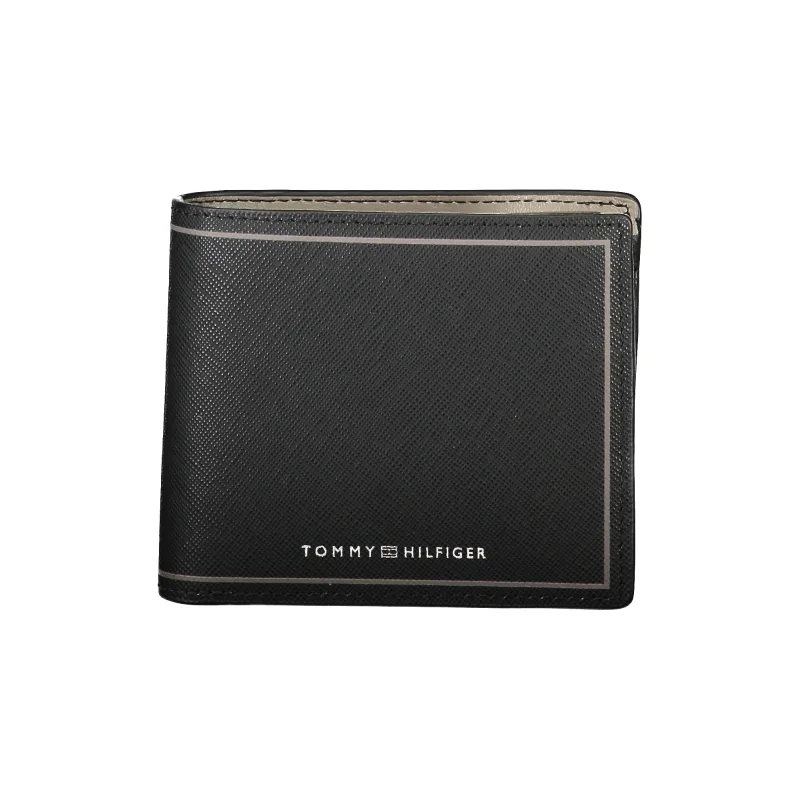 Pánska Peňaženka TOMMY HILFIGER - Čierna 
12.0X10.0X2.0cm Farba: čierna, Veľkosť: 12.0X10.0X2.0