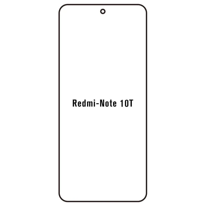 Sunshine Xiaomi Redmi Note 10T 4G Predná Hydrogél ochranná fólia Strih: Kompatibilná s krytom, Typ fólie: Anti-Spy (Privacy)