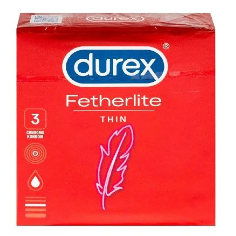 Durex kondómy Fetherlite Thin 3ks