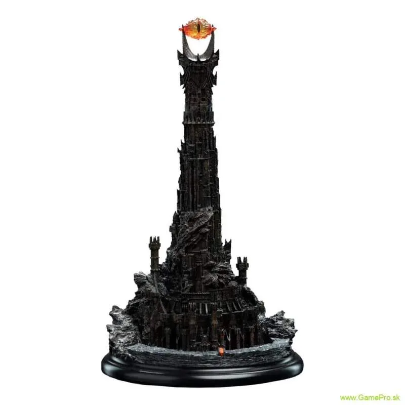 Weta Workshop The Lord of the Rings Trilogy Tower of Barad dur Environment 22 cm