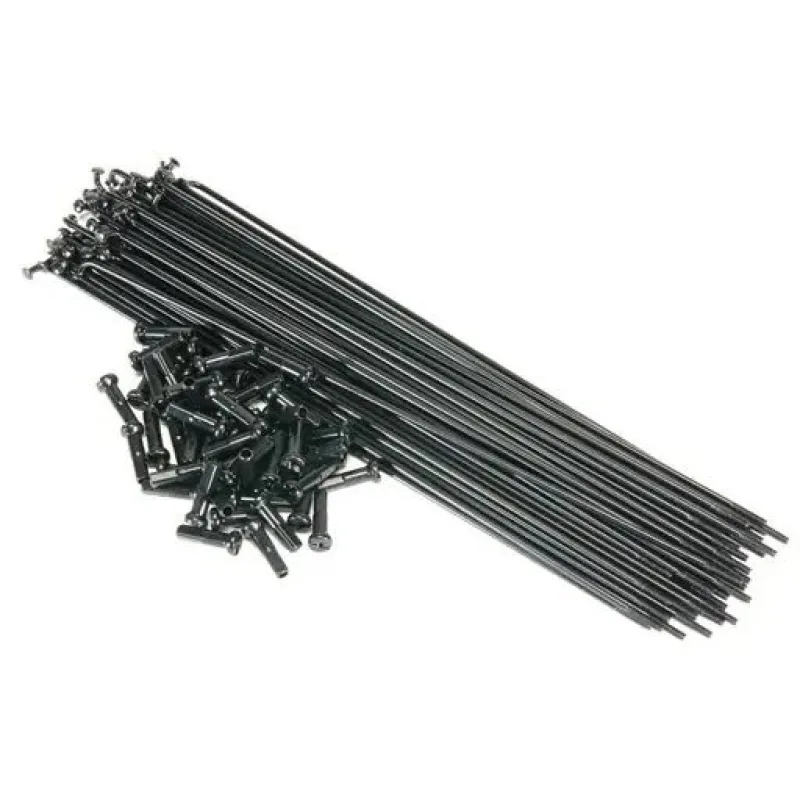 Eclat PG Stainless BMX Spokes (186mm|Černá)