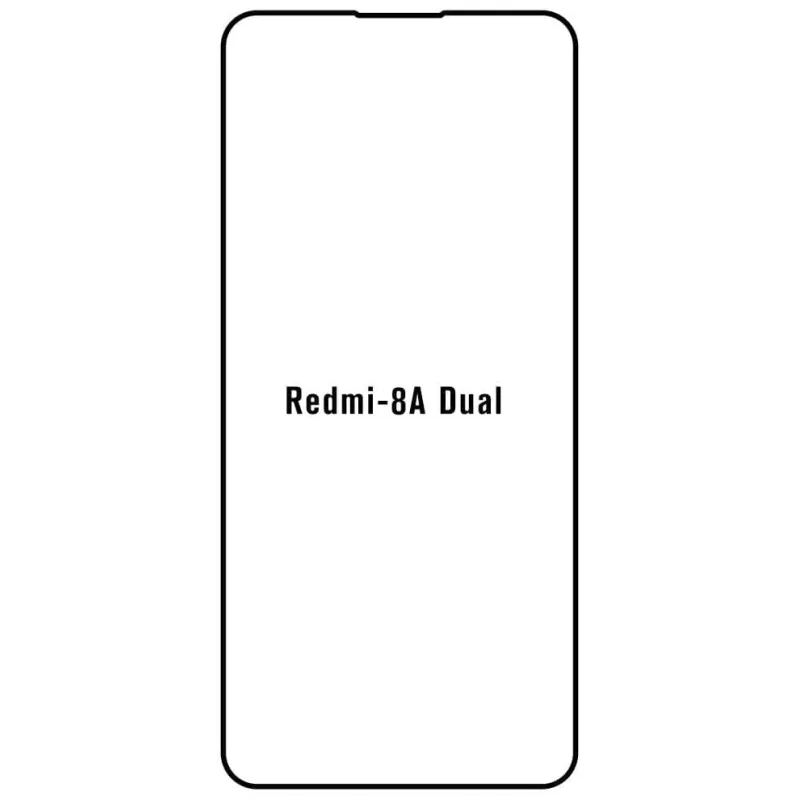 Sunshine Xiaomi Redmi 8A Dual / 8A Pro Predná Hydrogél ochranná fólia Strih: Predná 2, Typ fólie: Anti-Spy (Privacy)
