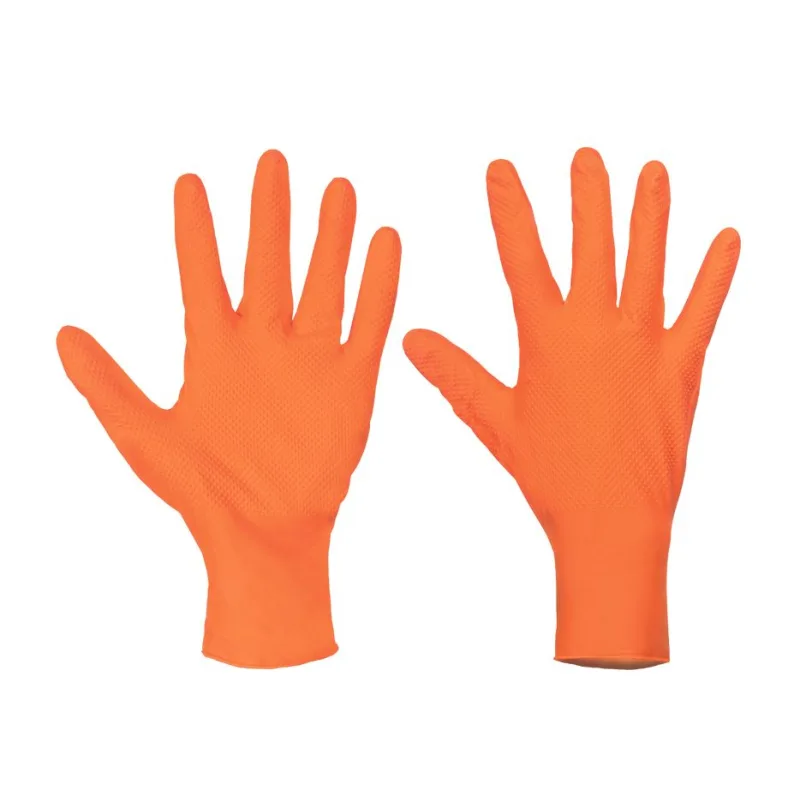 Rukavice SPOONBILL GRIP, nitril, 9/L, bal. 50ks