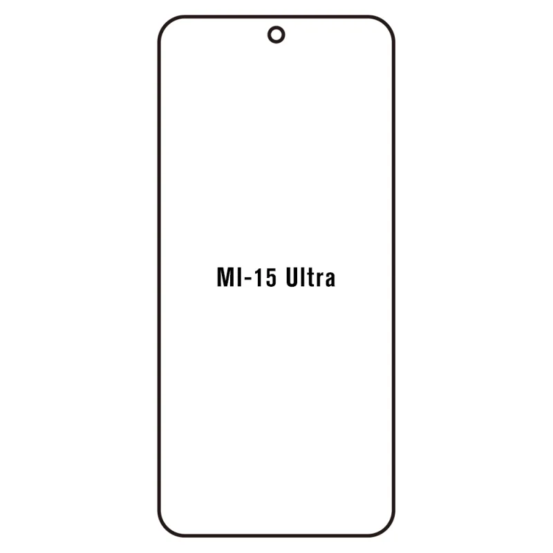 Sunshine Xiaomi 15 Ultra Predná Hydrogél ochranná fólia Strih: Kompatibilná s krytom 2, Typ fólie: Anti-Spy (Privacy)