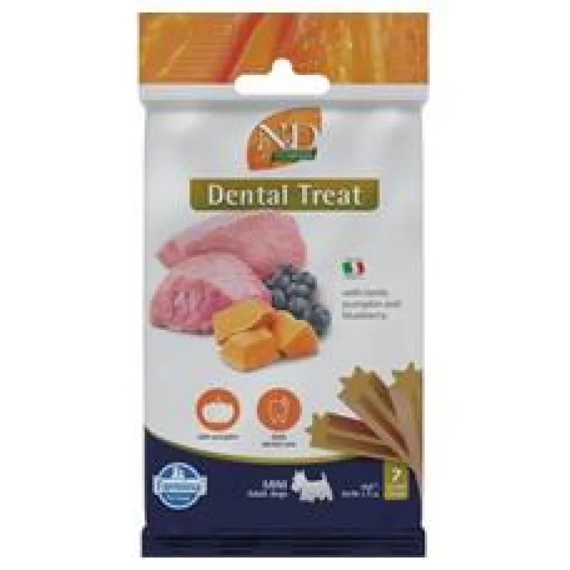 N&D PUMPKIN Dog Dental Snack Lamb Mini 60g