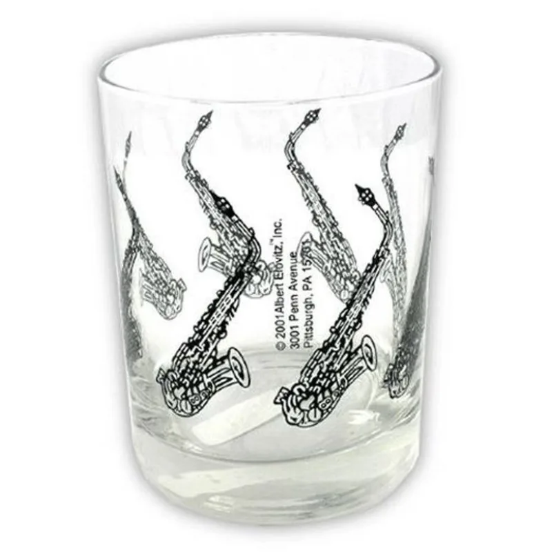 Aim Gifts Sklenice - saxofon