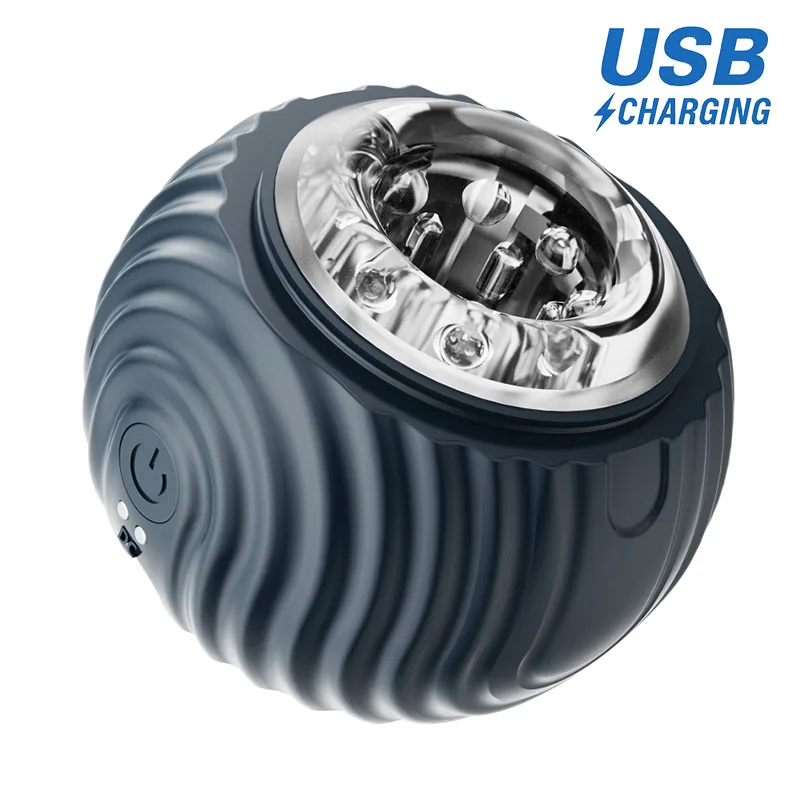 Boss Series VIBRATING BALL MALE STROKER