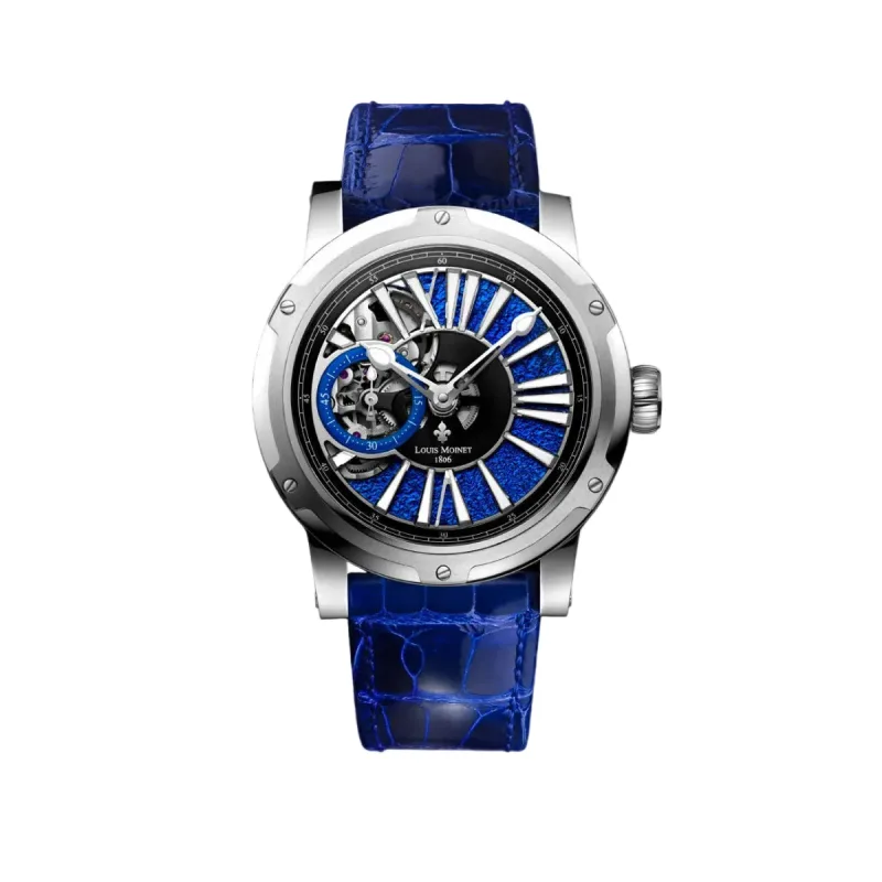 Louis Moinet Metropolis magic blue | LM-45.10.20/26 - OS