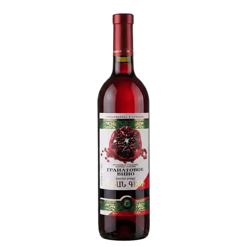 Shahnazaryan GRANÁTOVÉ VÍNO sladké - 0,75 l 12,5% obj. (holá lahev)