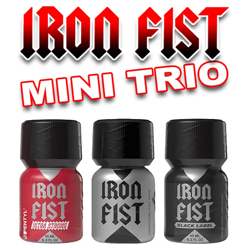 Poppers POPPERS IRON FIST MINI TRIO BALÍČEK (3x10ml)