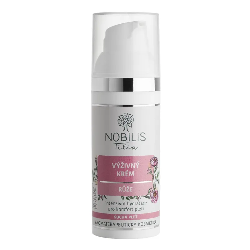 Vyživujúci krém Ruža 50 ml, Nobilis Tilia